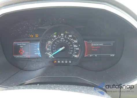 2017 Ford Edge Titanium z USA, uszkodzony, nr VIN 2FMPK3K94HBB20752